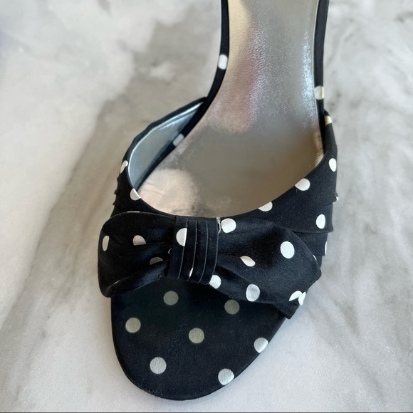Guess by Marciano satin polka dot high heeled sandals - Picture 2 of 6